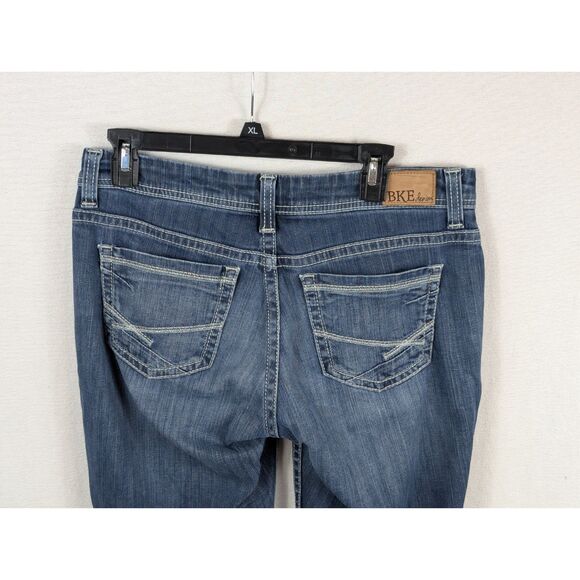 BKE Denim Harper Skinny Stretch Embroidered Jeans Women's Size 27R - Picture 7 of 15
